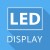 LED дисплей на панели внутреннего блока